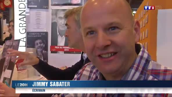 Jimmy Sabater au Journal de TF1 de Claire Chazal